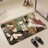 Anime B Baccano! Floor Mat Eco  Flannel Doormat Non Slip Odorless Indoor Floor Rug Soft Short Plush Home Mat