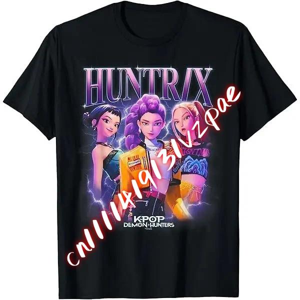 K-pop 2026 Summer Film Graphic Familymatching T-Shirt Harajuku High Quality Cotton Kids Casual Streetwear Tee Tops