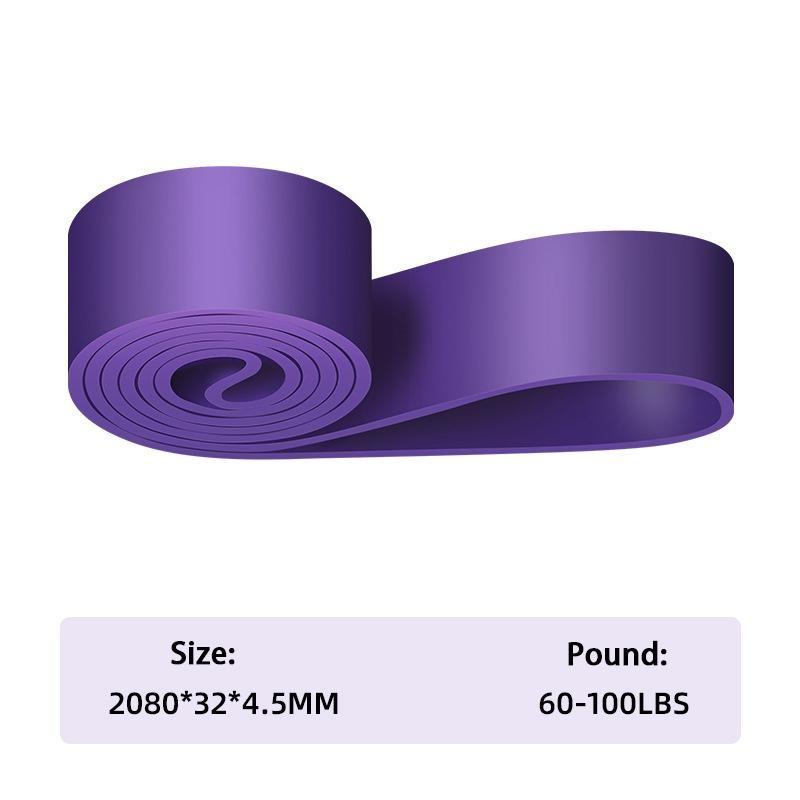 TPE Resistance Band Yoga Elastic Band Pull Up Assist Band Strength Training Tension Band Pilates Fitness Equipment