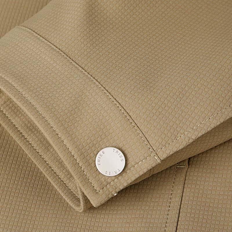 TRIES Men's Workwear Lapel Jacket