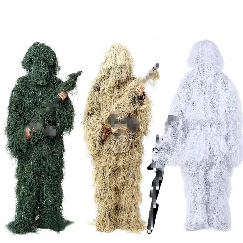 Tuta portafortuna mimetica da esterno regalo di benvenuto Babbo Natale completo in lana set da cinque pezzi mimetico tattico