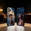 Hot Singer R-Rihannas Phone Case For iPhone17,16,15,14,13,12 Plus,Max Soft Silicone Black Cover