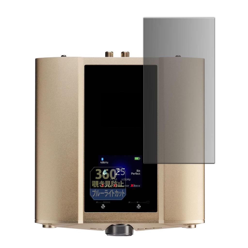 Leipsden Displayschutz für iFi audio iDSD Privacy Screen Reduziert Hergestellt in Japan Valkyrie, 360° Schutz, Reflexion,