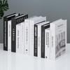 Minimalist Faux Book Decor for Living Room Display