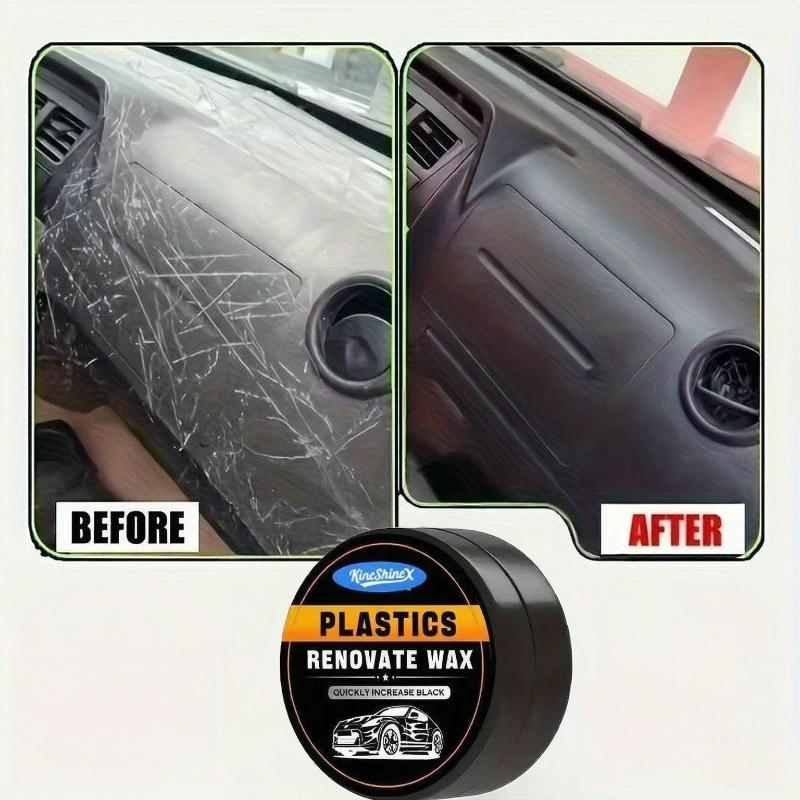 Kunststoffreparaturwachs für Automobile, Kratzer-Reparaturmittel, Geeignet für die Wiederherstellung von Reifen-, Leder- und Kunststoffoberflächen.