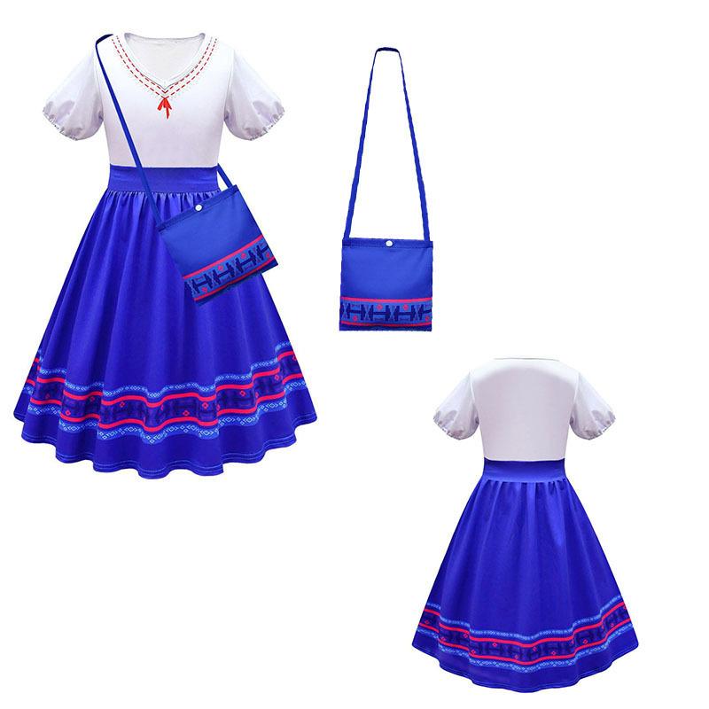 The new magic full house princess dress Mirabel children's dress