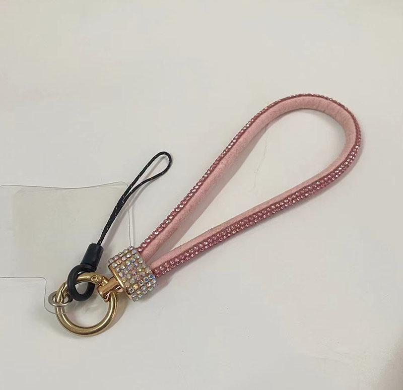 

Colorful Rhinestone Phone Charm & Keychain: Anti-Lost Diamond Rope with Pendant
