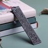 M-Modern-2Pcs Elegant Chinese Mahogany Carved Bookmarks, Retro Chinese Sandalwood Beautifully Carved Bookmarks