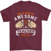Awesome Teacher Looks Like Teaching Funny Unisexs TShirt 100 Cotton