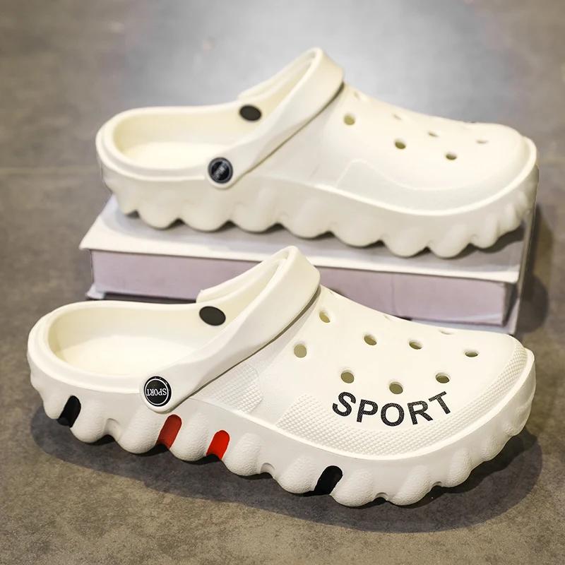 Fashion Men Slipper New Design Summer Shoes Beach Indoor House Sneaker Korea Style Casual Sport Slipper Sandals Men Clogs Shoes