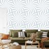 Hippie background wallpaper white and light gray for living room and bedroom 50x1000