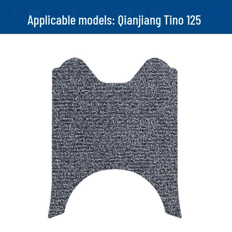 Waterproof & Durable Foot Mats for Qianjiang Tino 125 Motorcycle