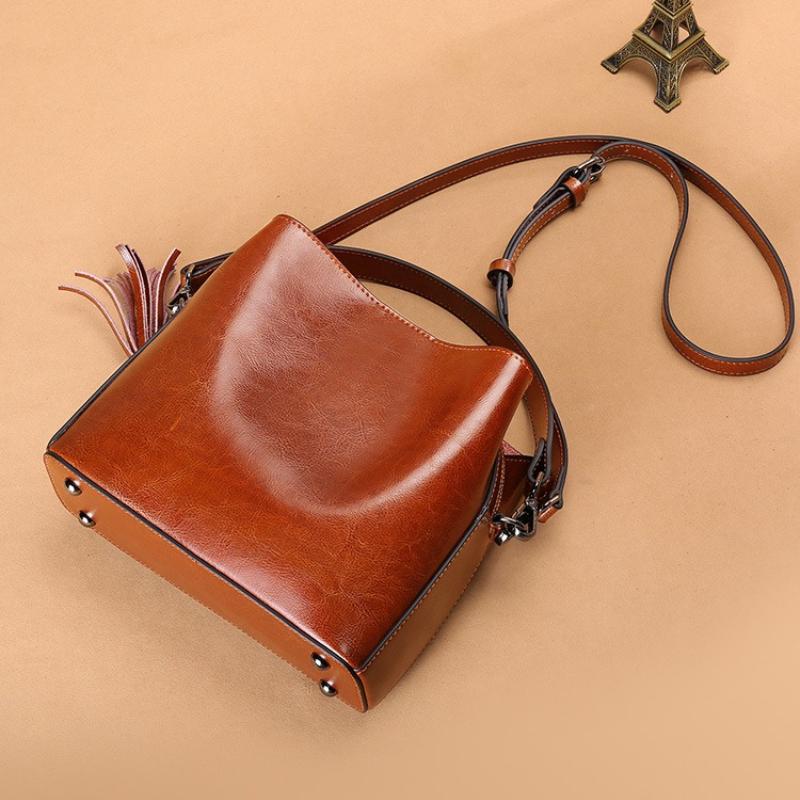 Real Cow Leather Ladies HandBags Women Genuine Leather Bags Totes Messenger Bags Hign Quality Designer Luxury Brand Bag