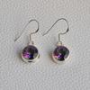 Mystic Topaz Earrings, Handmade 925 Sterling Silver Earring, Round Topaz Earrings, Birthday Gift, Rainbow Earring, Gemstone Earrings