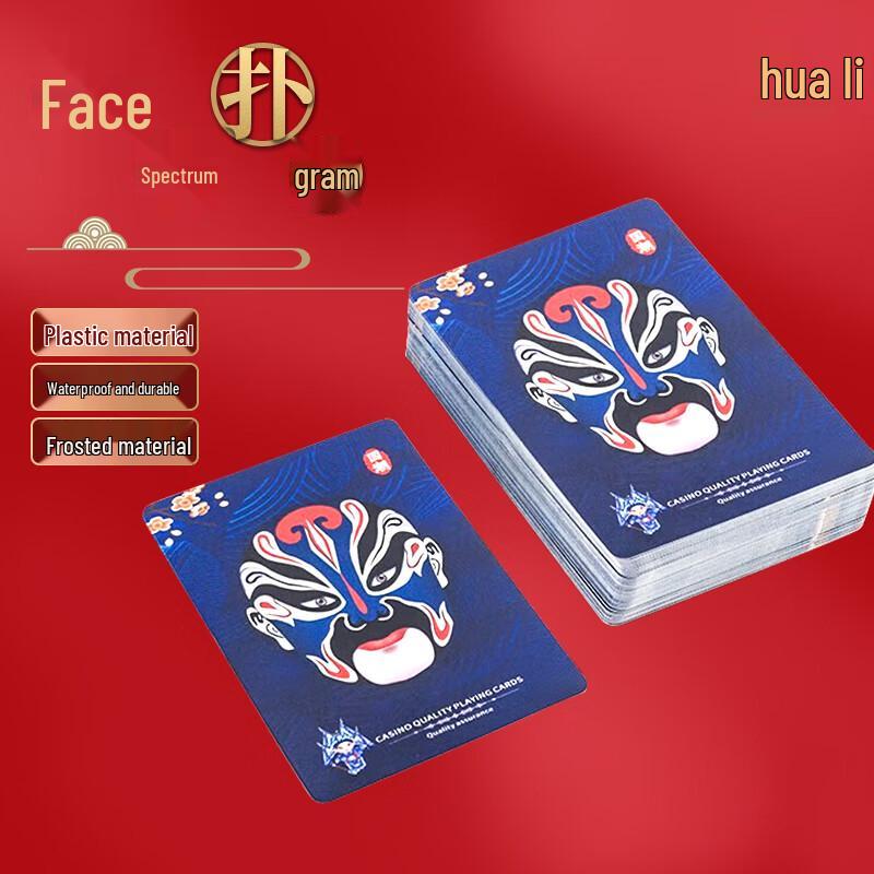 Huasheng Durable Waterproof PVC Playing Cards One Size