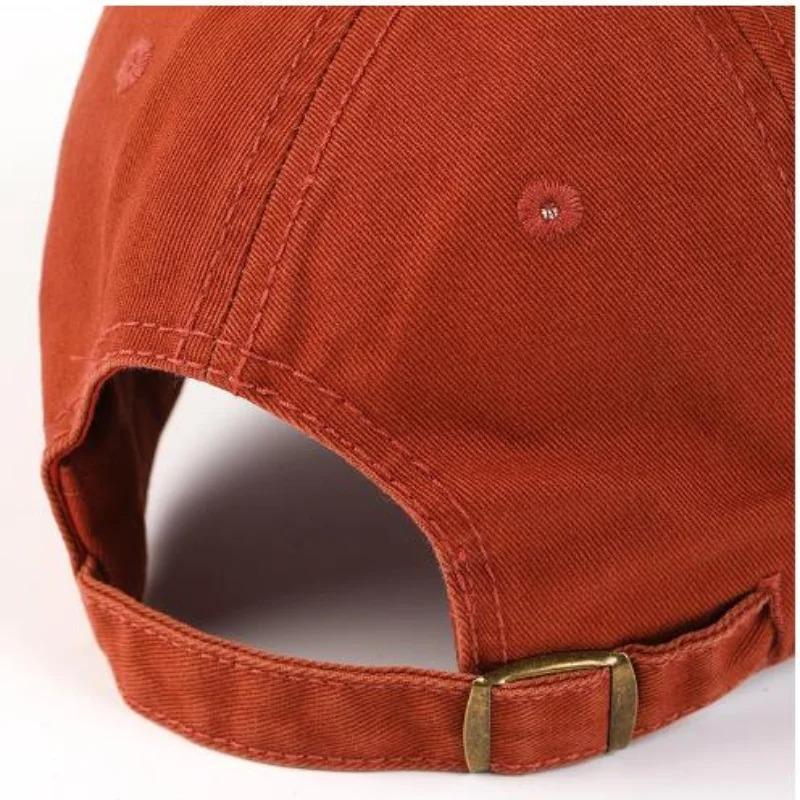 New Solid Color Big Size 63Cm Soft Cotton Baseball Caps Men Classic Plus Snapback Cap Ladies High Quality Golf Sun Hat 59-62Cm