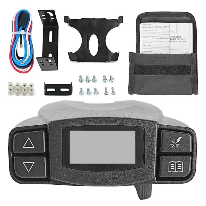 90195 Truck Brake Controller Brake Control Module for P3 Electric Proportional Trailer Brake Controller Box чёрный