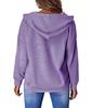 Casual Hooded Long Sleeve Zip Pullover Digitally Printed Womens Sweatshirt Trendy Style Comfortable Loose Fit for Daily & Casual Wear
