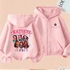 Kpop Katseye Beautiful Chaos Album Hoodie Fashion Hip Hop Vintage Harajuku Girls Boys Pullover Loose Sportwear Zipper Hoody