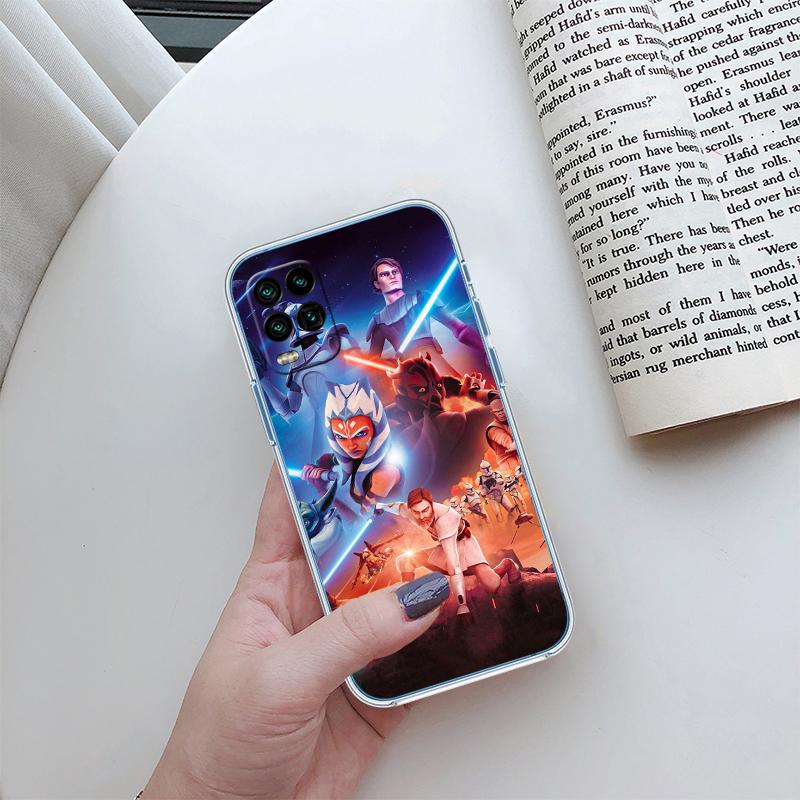

Прозрачный чехол для телефона серии Star Wars для Motorola Moto G7 G8 G9 G84 G85 G73 G24 G15 Z2 Play Power Plus Motorola Moto G7