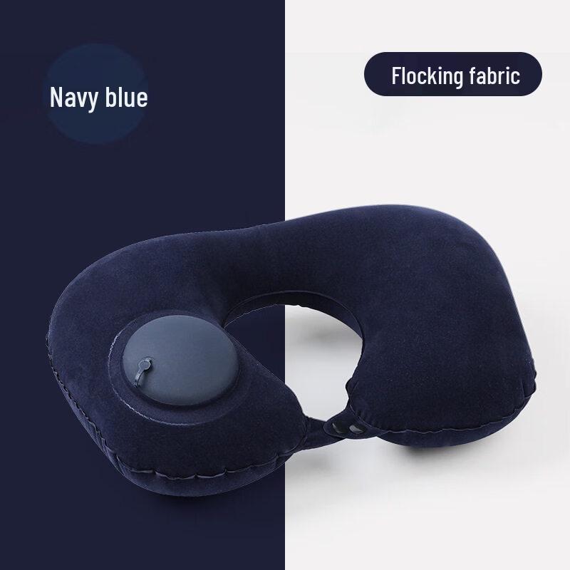 KASHICONG Press-Inflate U-Neck Travel Pillow