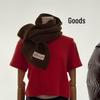 Highly Recommended! Korean Dongdaemun Knitted Wool-Blend Scarf - Winter Solid Color Korean Style Neckwear