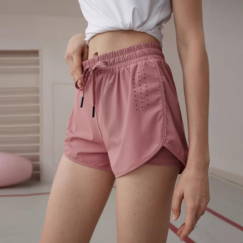 

Женский летний комплект для йоги и бега свободного кроя Small