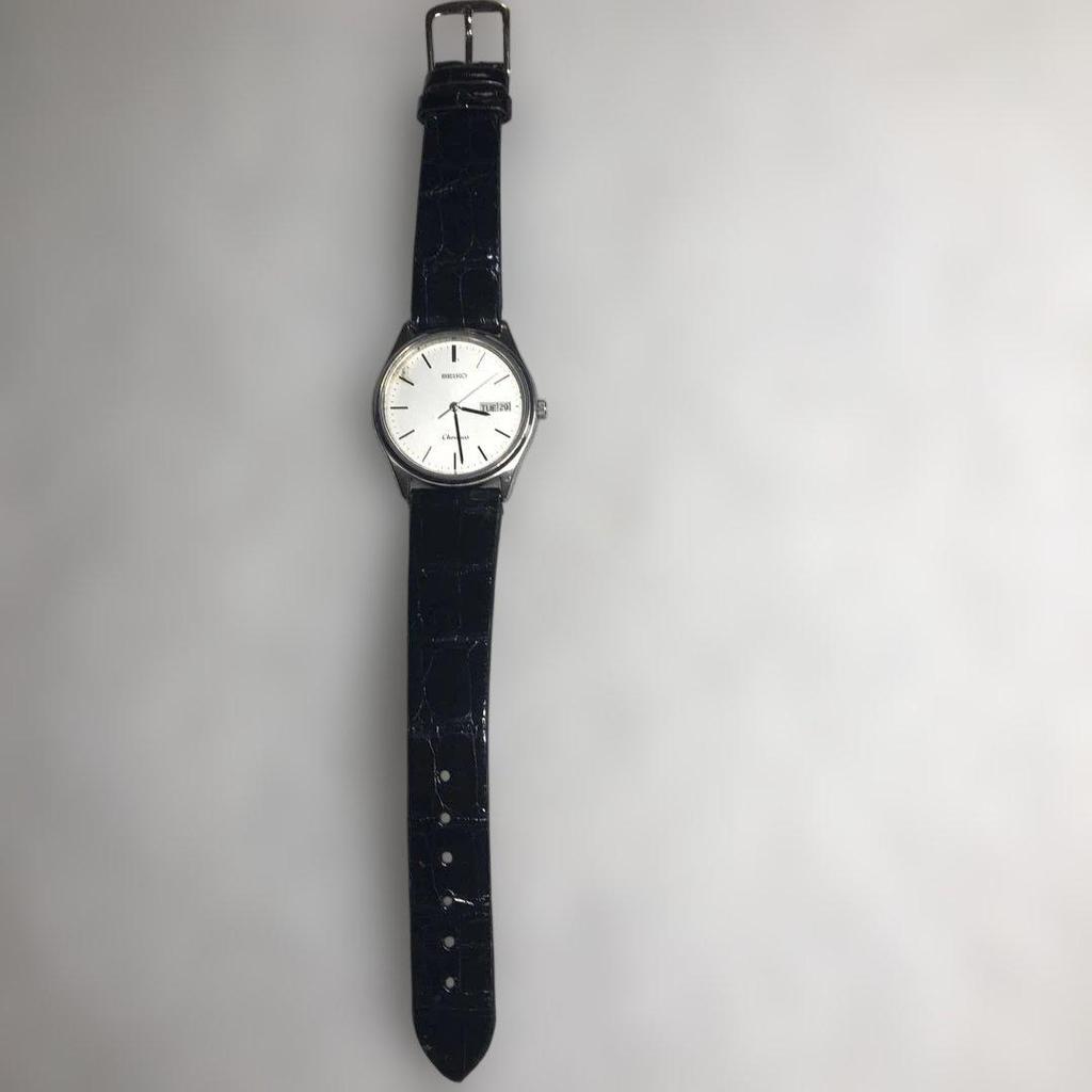 [USED] SEIKO Chronos Quartz Wristwatch, Working Condition, 5H23-7D40