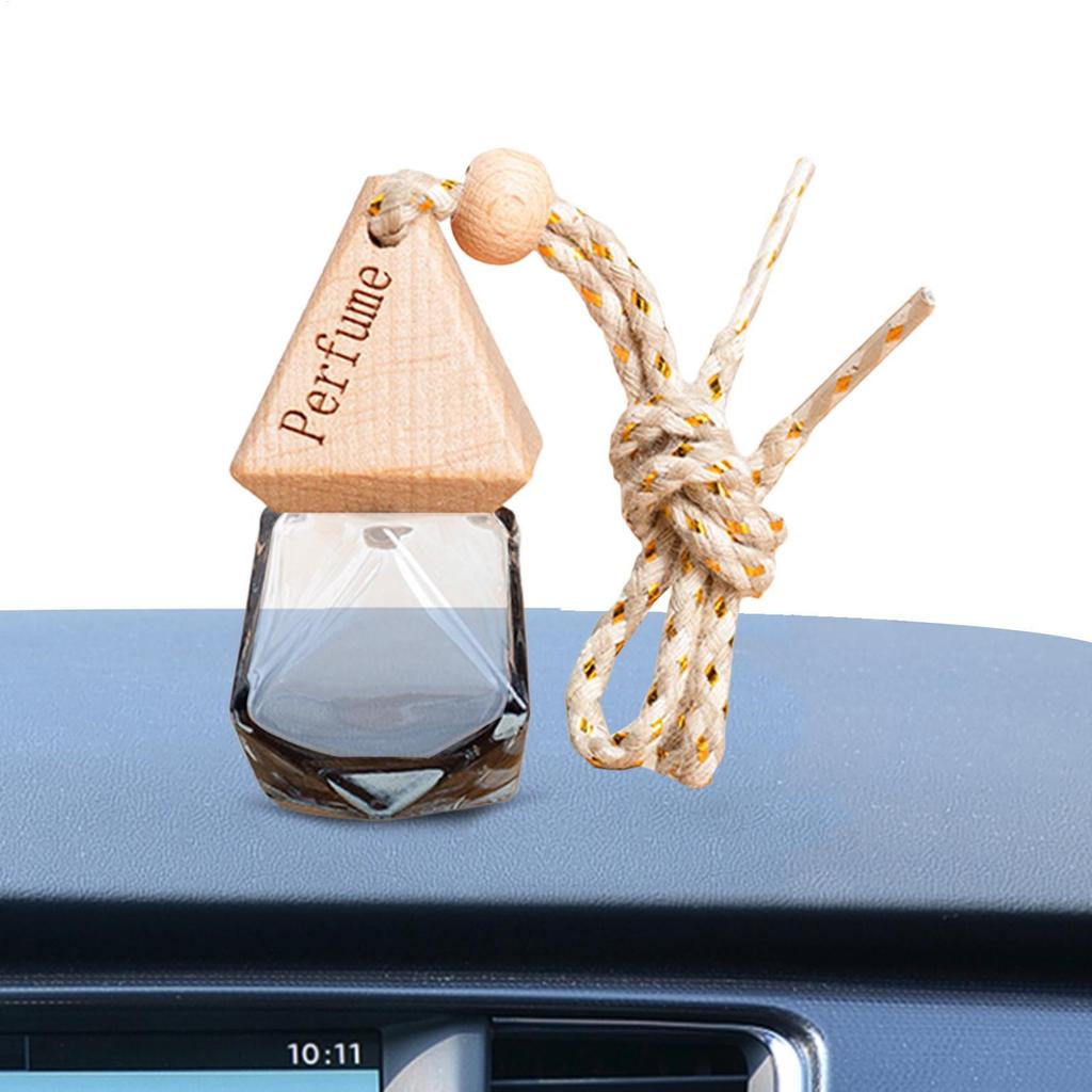 1pcs Empty Car Diffuser Bottles Aromatherapy Fragrance Essential Oil Diffuser Hanging Perfume Pendant Auto Decor Perfume Bottle