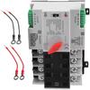 100A 4Pole Dual Power Automatic Transfer Switch Din Rail Mounted Transfer Controller for Home Generator Fast Switching