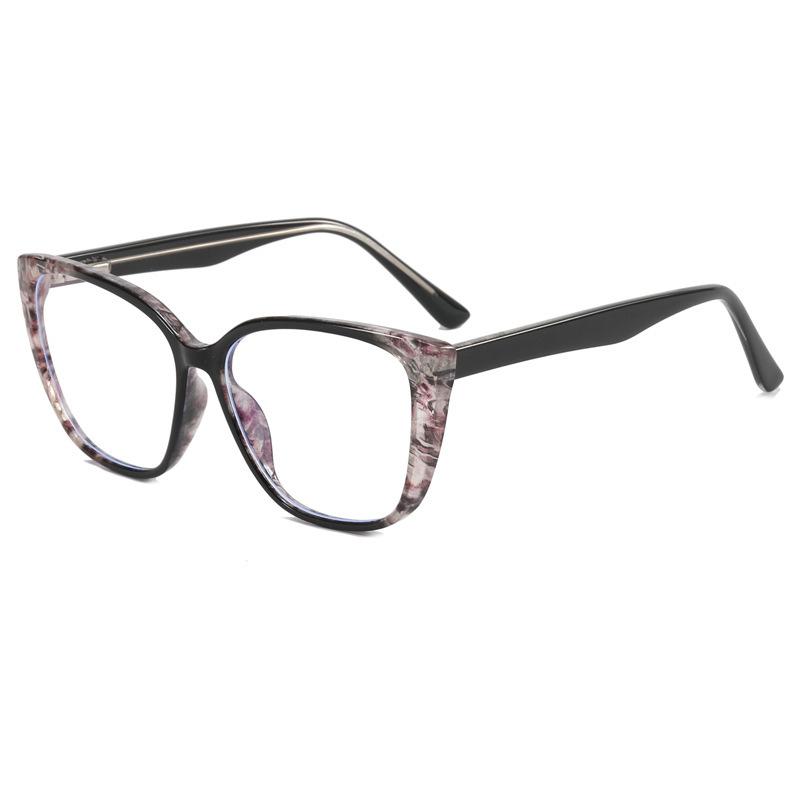 Export cat eye glasses frame2026New European and American Style TR90Myopia glasses frame anti-blue light glasses for women with a high-end feel