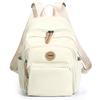 Minimalist Nylon Backpack for Women Large Capacity School Bag Casual Travel Daypack Purse