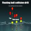 Nano Fishing Float Rolling Ball Fish Bite Buoy Floating Fishing Tackle Accessory Angling Gear Accessories for Outdoor River Lake