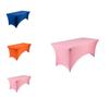 Four-way Stretch Rectangular Table Cover Durable And Reusable