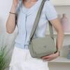 Crossbody Bag for Women Large Capacity Waterproof Nylon Multi Pocket Adjustable Wide Strap Travel Shoulder Satchel Daily Purse