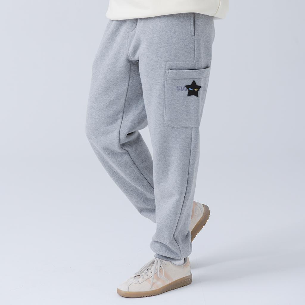 STARRYEYED Signature Star Sweat Jogger Pants (Gray)