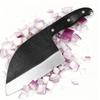7 Inch Slicing Knife 1095 High Carbon Steel Blade G10 Handle Chef Cleaver Meat Cutting Vegetables Handmade Forged Kitchen Knives