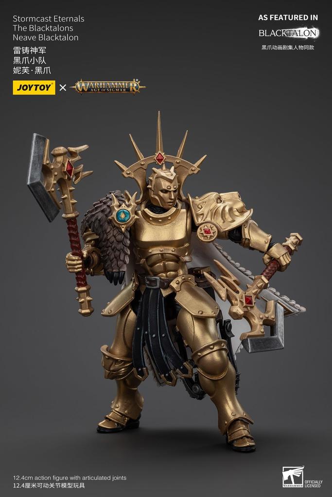 JOYTOY Warhammer Stormcast Eternals Black Talon Neve Black Talon Scale Action Figure 1/18 (Assembled)