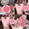 Suxi Meida Zhenyan Girl Vitality Blush - Long-lasting, Non-caking, Highlight & Brighten, Natural Blend, Single Shade.