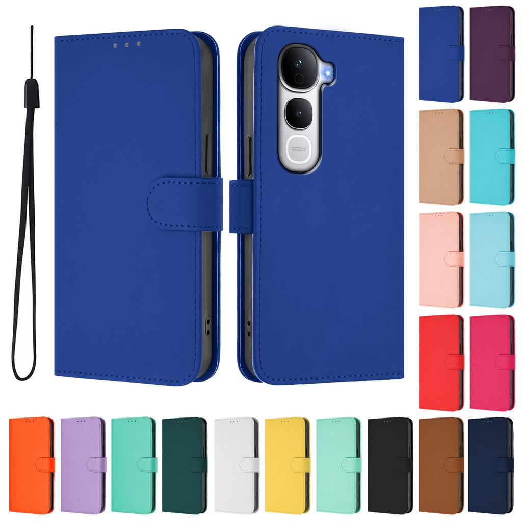 Funda Vivo Y400 Pro 5G Case Magnetic Flip Leather Phone Case For Vivo Y400pro Wallet Card Protection Cover Coque Vivo Y400 Pro