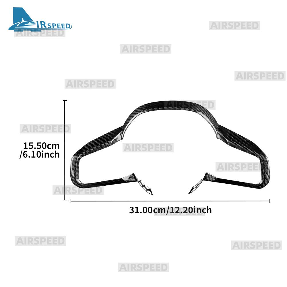 For BMW X3 G45 2025 2026 X1 U11 5 7 Series G60 G70 Real Hard Carbon Fiber Car Steering Wheel Cover Trim Interior Accessories