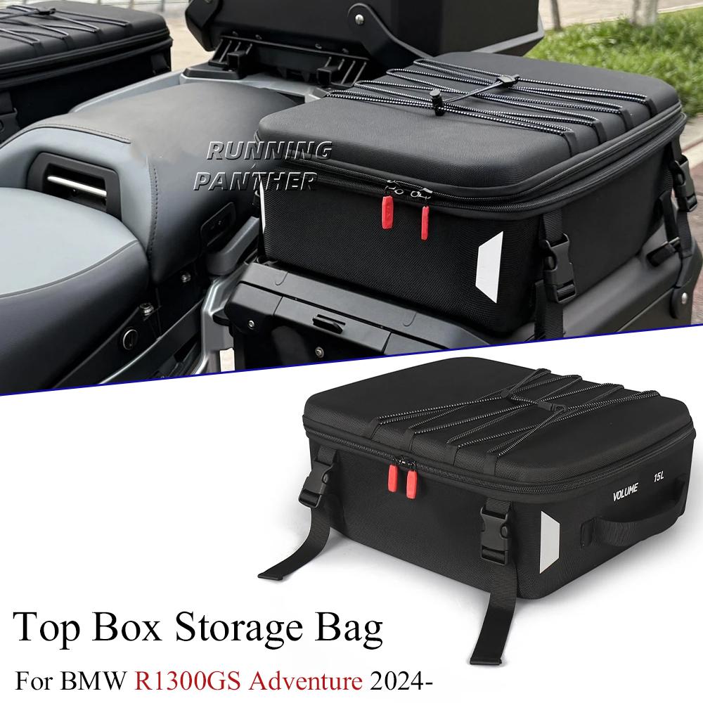 For BMW R1300GS Adventure 2024- Motorcycle Accessories Trunk Top Bag Side Box Top Bag Storage Bag Waterproof And High-capacity