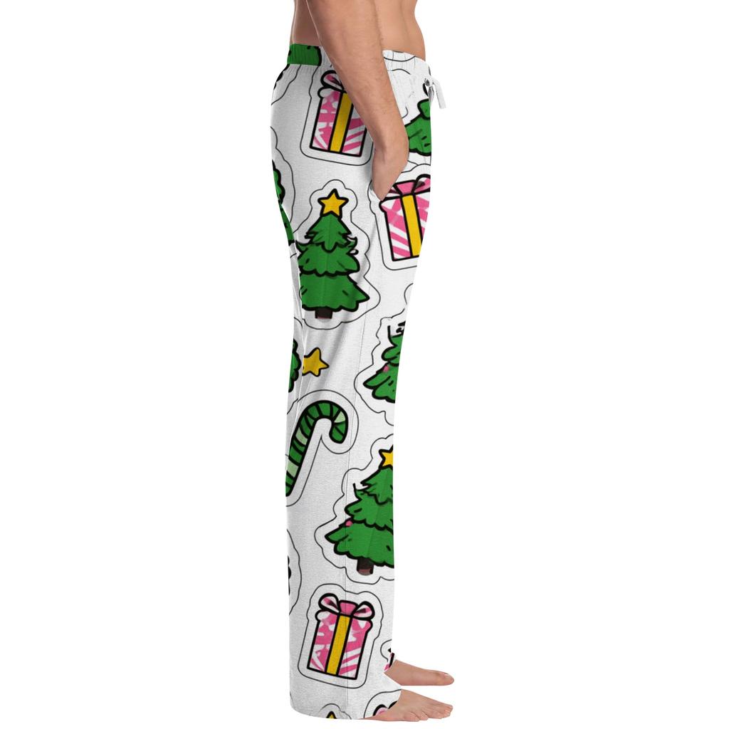 Men's Christmas Print Sleep Pants for Casual At Home
