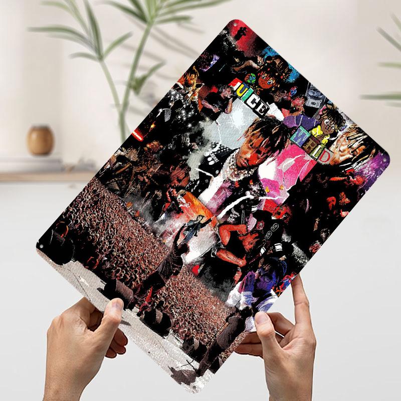 Juice Wrld Rapper Rap Metal Poster Customized Wall Art Retro Vintage Tinplate Signs for Bedroom Decoration Room Home Decor Items