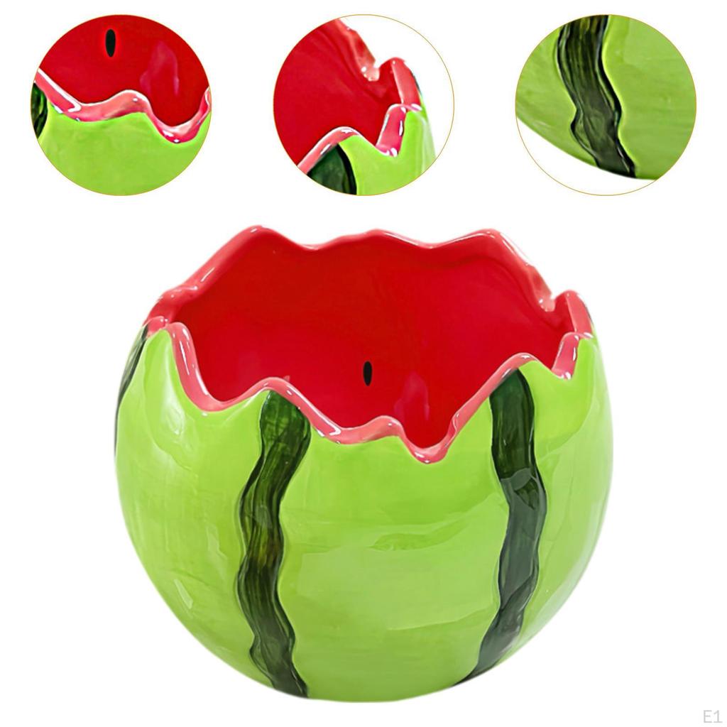 Keramische Kom in Vorm van Watermeloen Dessert Fruit Porselein Multifunctioneel Vorm Salade Serveren