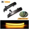 Dynamic Turn Signal Light Arrow Rearview For Volkswagen GOL G6 G7 G8 FOX  POLO Golf 4.5 Vento Voyage Saveiro CrossFox Passat