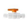 Siyuan First-Gen Double-Opening High-Density 20-Thread PPR Plastic Ball Valve for Household Engineering