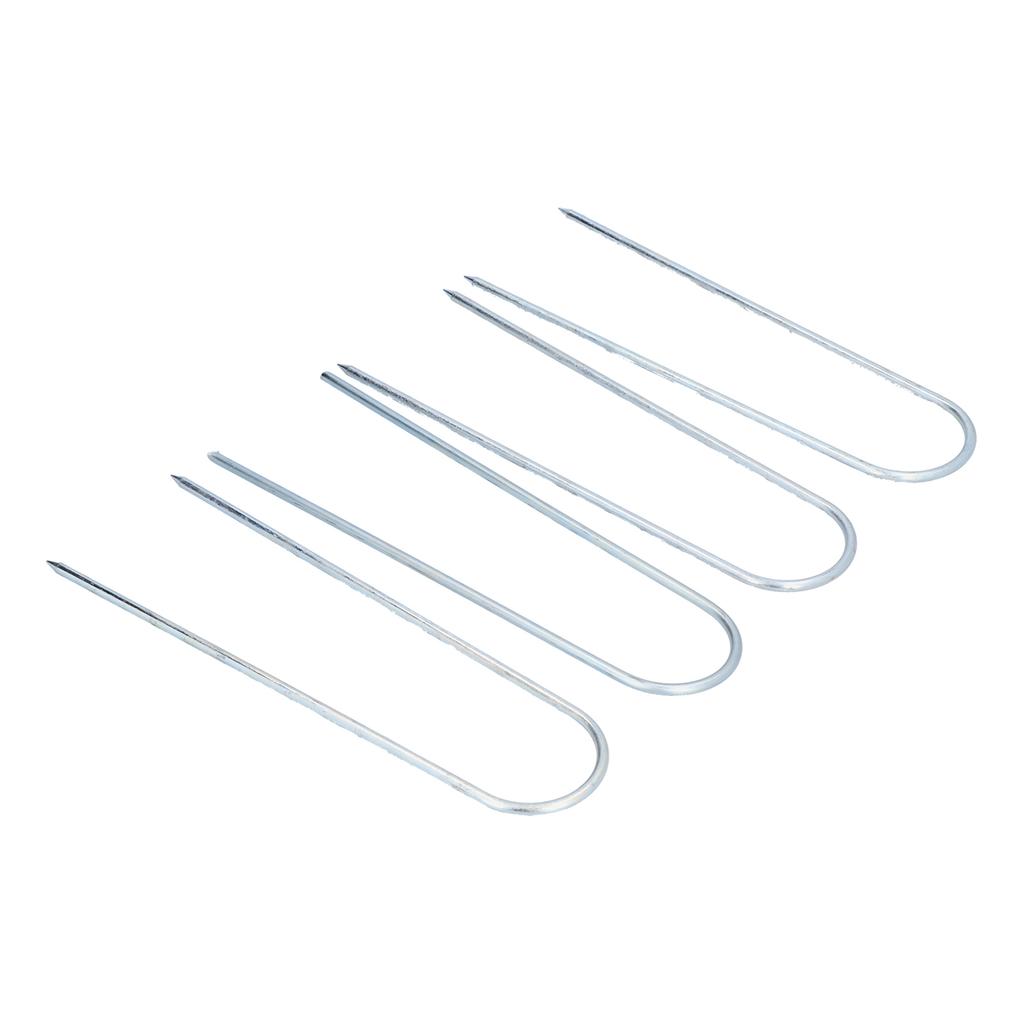 4PCS U Shaped Nail Tent Nails Ground Staple Stainless Steel Garden Pegs Securing Lawn Supplies