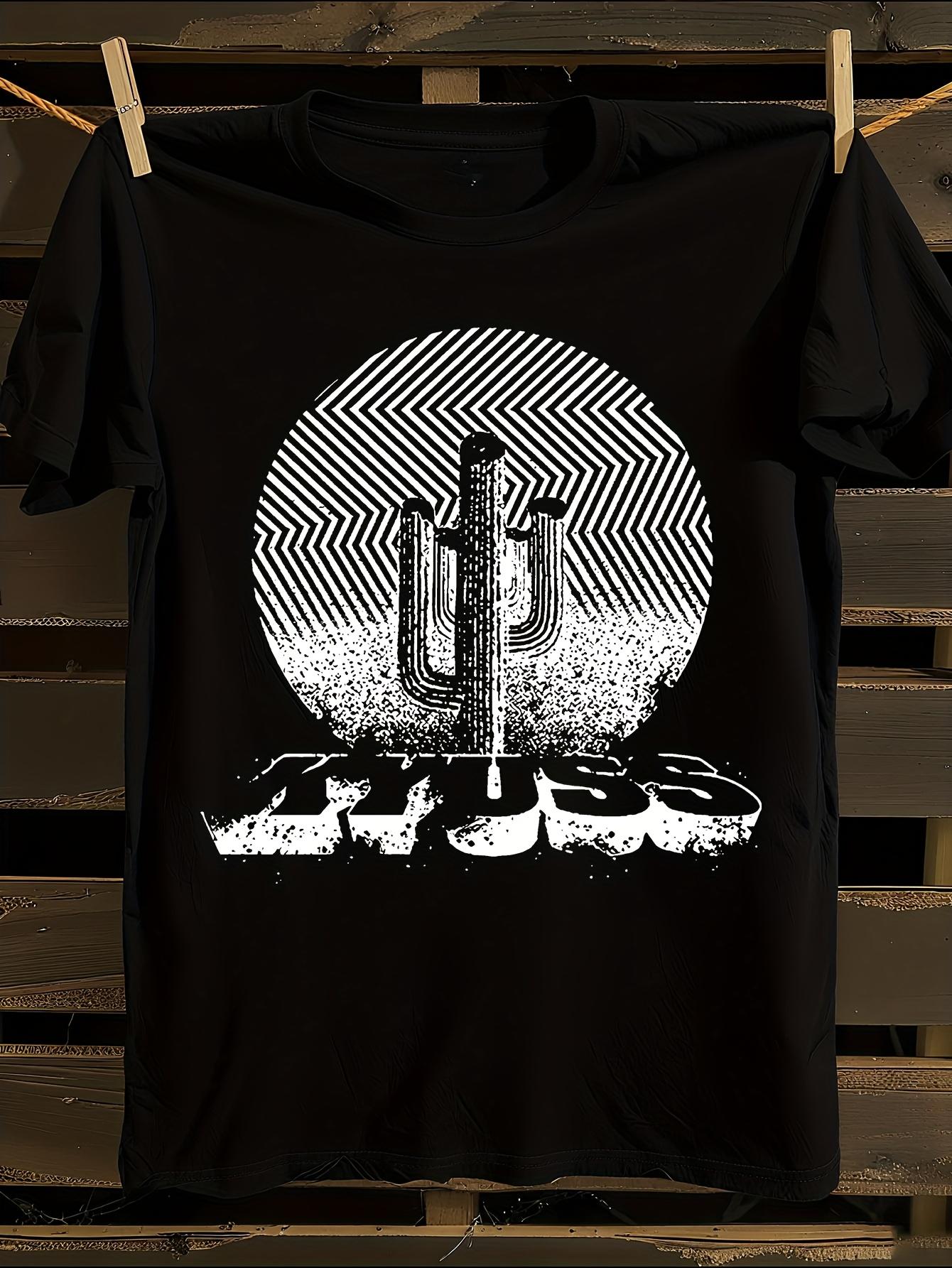 KYUSS Cactus and Kyuss Lettering Graphic T-shirt M