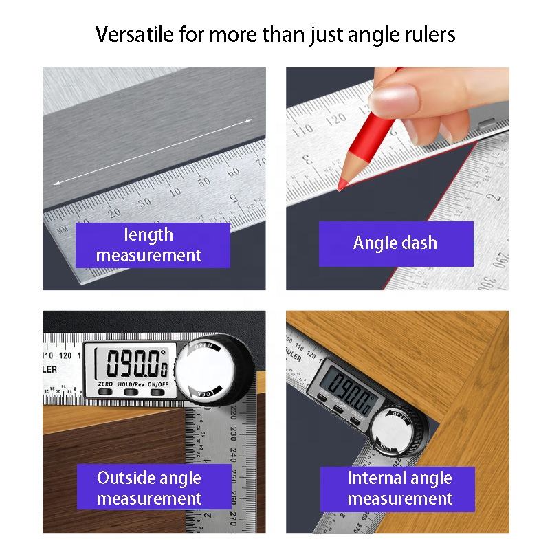 Digital Angle Finder Ruler 360 Degree Protractor Digital Angle Ruler Other Measuring Gauging Tools